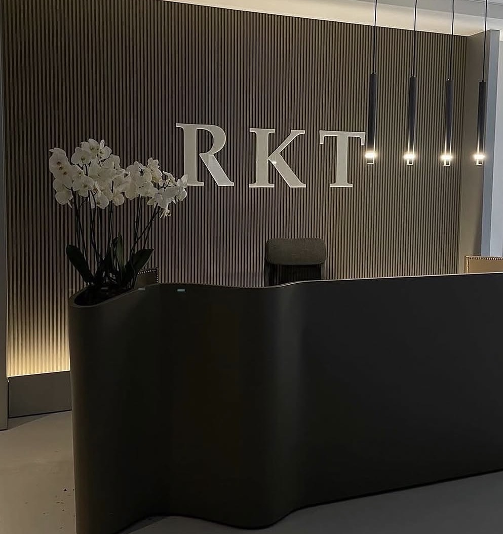 Sports lounge reception area